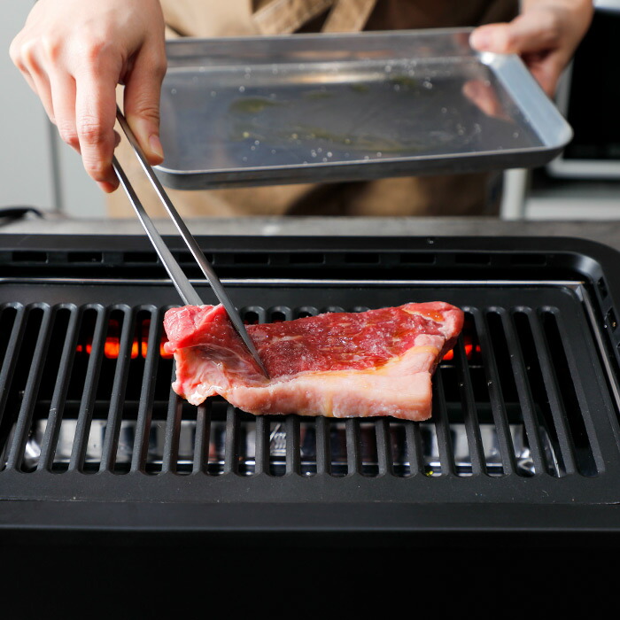 【今だけシリコンマット付き！】グランプ　超少煙グリル　BLACK　/　GLAMP.