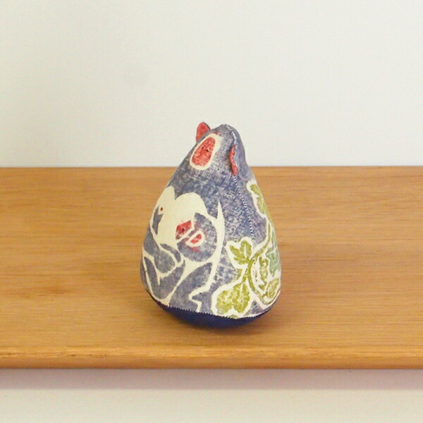 ★真工藝　木版手染めぬいぐるみ　干支シリーズ・親　申　さる