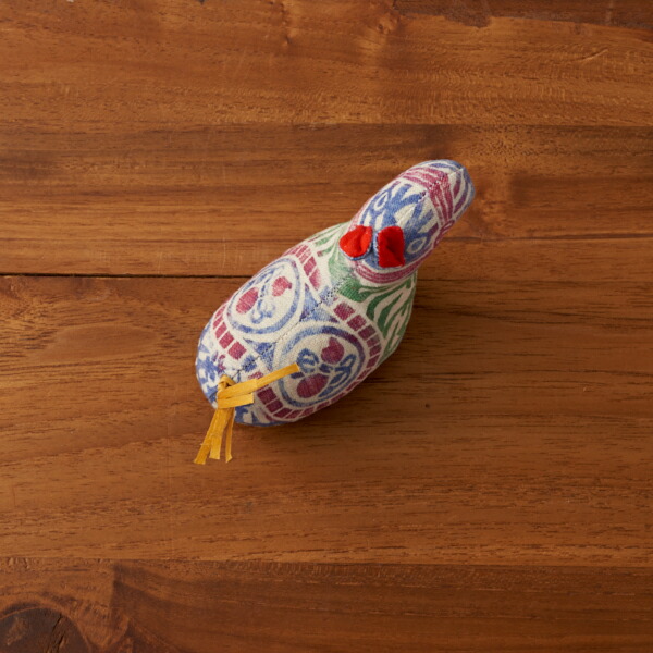 真工藝　木版手染めぬいぐるみ　干支シリーズ・仔　午　うま