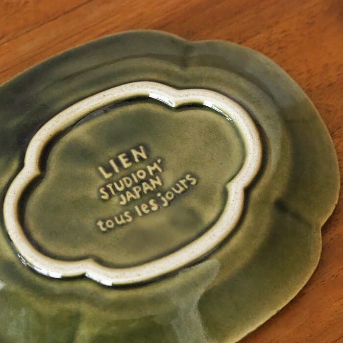 スタジオエム　リアン　取皿　織部　/　STUDIO　M'　lien