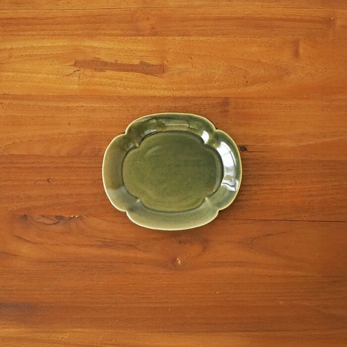 スタジオエム　リアン　取皿　織部　/　STUDIO　M'　lien