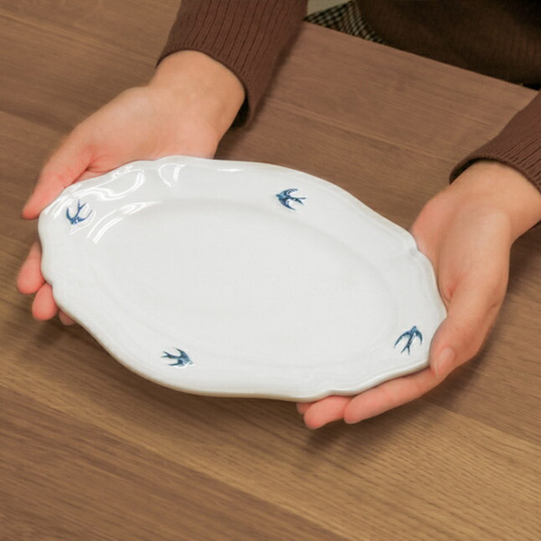 スタジオエム　アーリーバード　オーバルプレート　L　/　STUDIO　M'　EARLY　BIRD