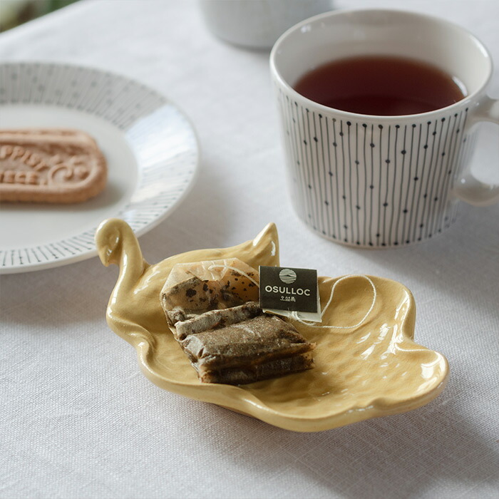 スタジオエム　スワン小皿　ミエル　/　STUDIO　M