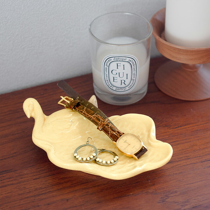 スタジオエム　スワン小皿　ミエル　/　STUDIO　M