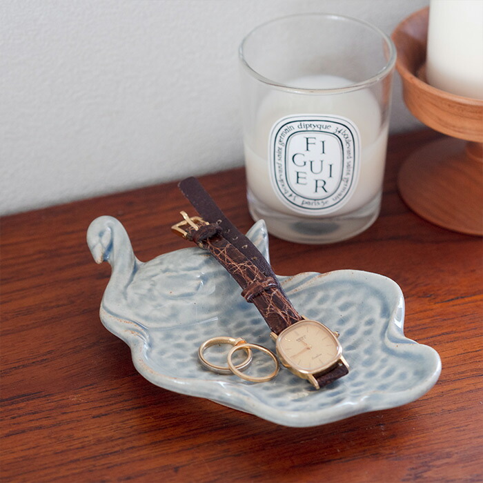 スタジオエム　スワン小皿　ソワレ　/　STUDIO　M