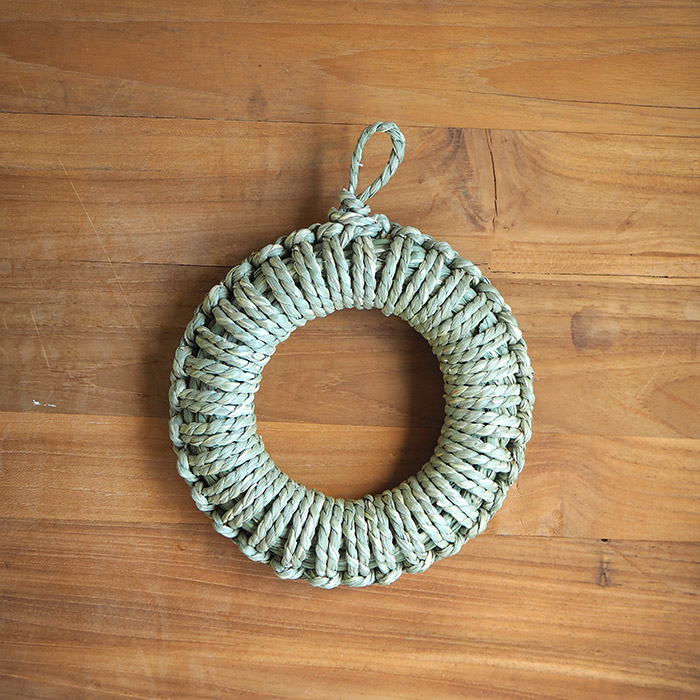 須浪亨商店　イ草鍋敷き　小　16cm