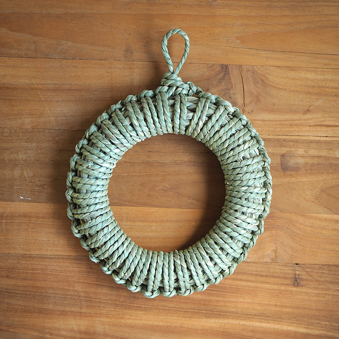 須浪亨商店　イ草鍋敷き　中　18cm