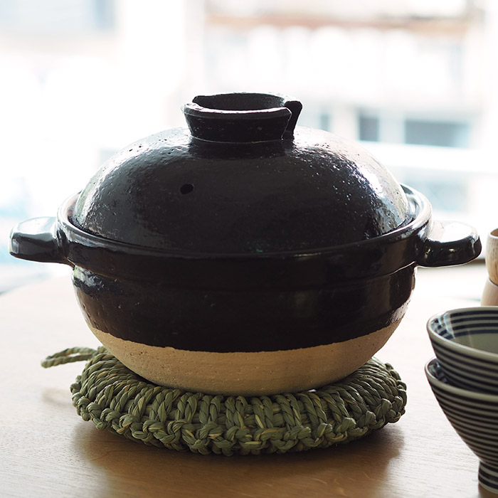 須浪亨商店　イ草鍋敷き　中　18cm