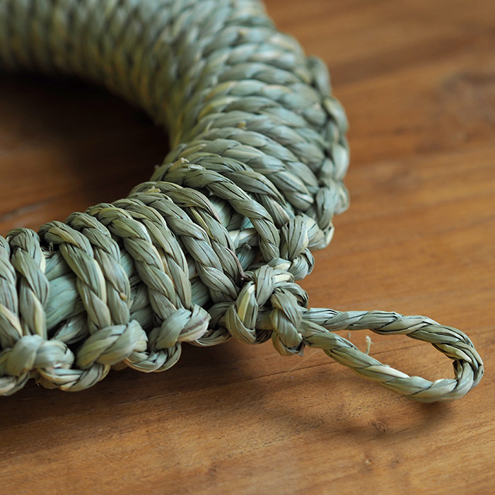 須浪亨商店　イ草鍋敷き　小　16cm