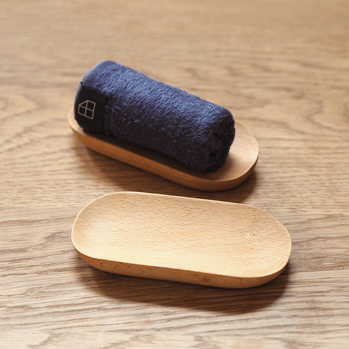 ■【プロキッチンオリジナル】【2個セット】スモールおしぼり置き　ブナ　/　PROKITCHEN