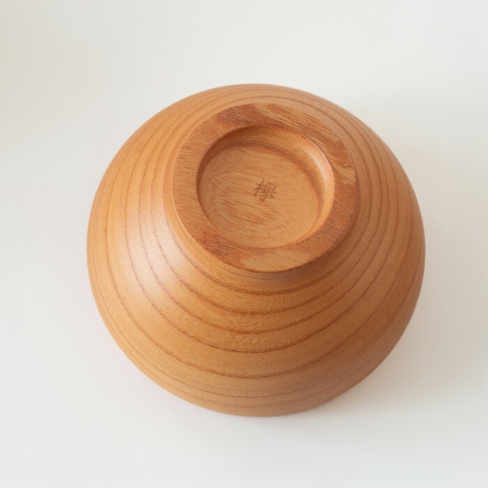 ソノベ　めいぼく椀　けやき　中　/　SONOBE