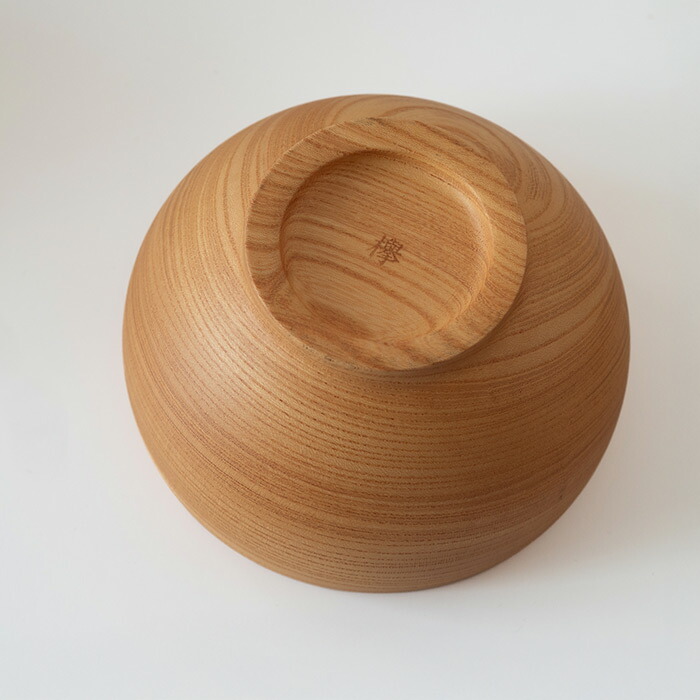 ソノベ　めいぼく椀　けやき　大　/　SONOBE