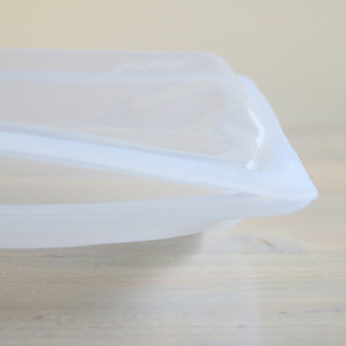 スタッシャー　シリコーンバッグ　スタンドアップ　ミディアム　クリア　/　stasher