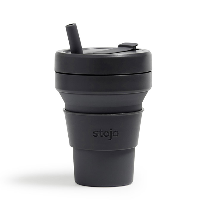 【送料無料】ストージョ　ビギー　470ml　カーボン　/　stojo　
