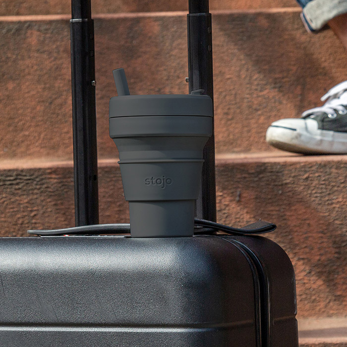 【送料無料】ストージョ　ビギー　470ml　カーボン　/　stojo　