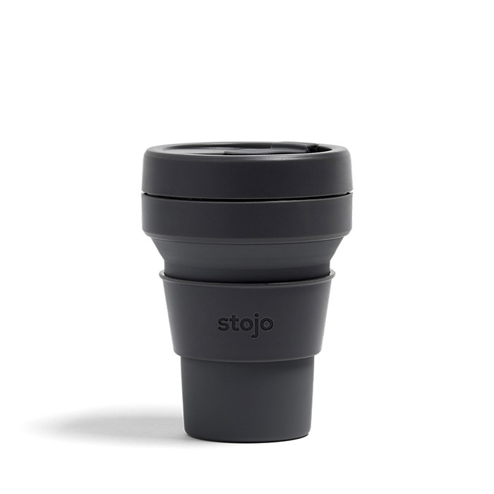 【送料無料】ストージョ　ポケットカップ　355ml　カーボン　/　stojo　