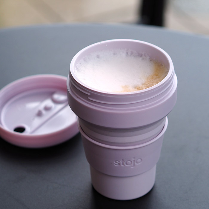 【送料無料】ストージョ　ポケットカップ　355ml　ライラック　/　stojo　