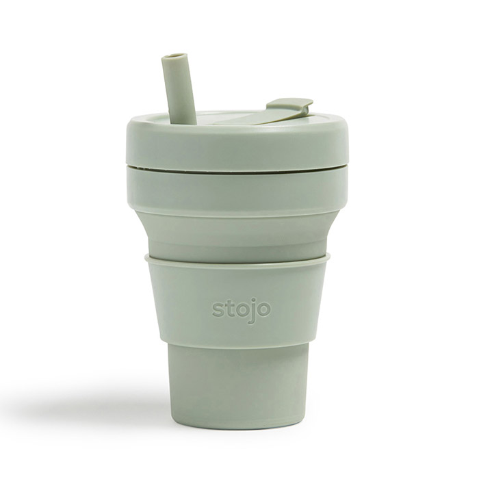 【送料無料】ストージョ　ビギー　470ml　セージ　/　stojo　