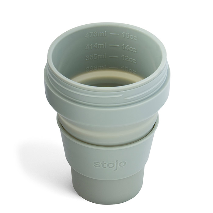 【送料無料】ストージョ　ビギー　470ml　セージ　/　stojo　