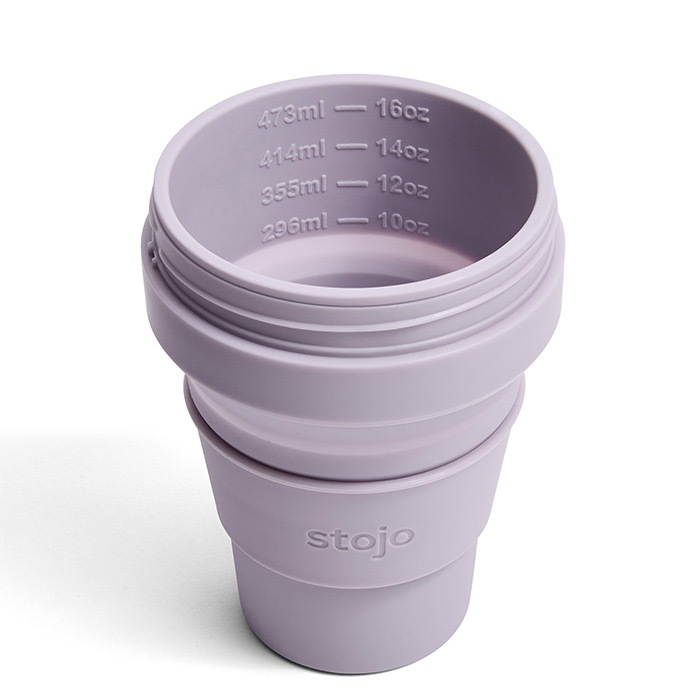 【送料無料】ストージョ　ビギー　470ml　ライラック　/　stojo　