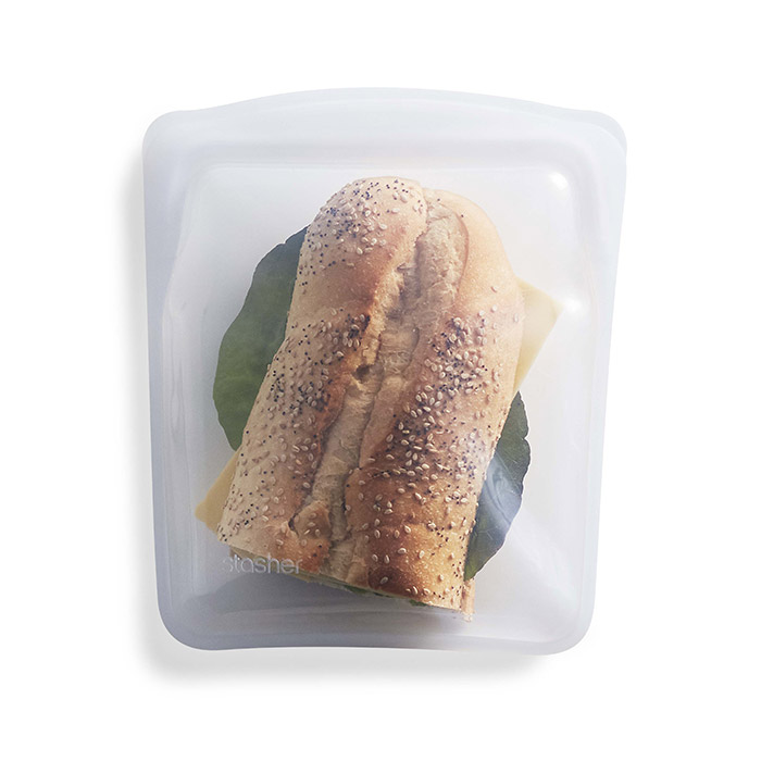 スタッシャー　シリコーンバッグ　EZクォート　クリア　/　stasher