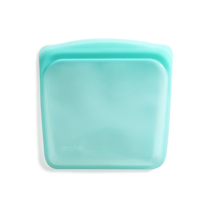スタッシャー　シリコーンバッグ　EZサンドイッチ　アクア　/　stasher