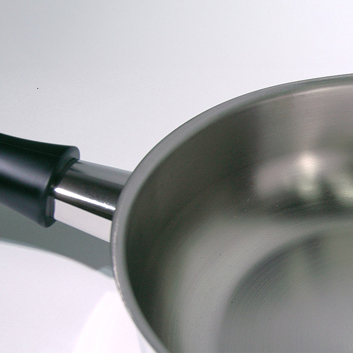 柳宗理　ステンレス片手鍋　22cm　つや消し　/　Sori　Yanagi