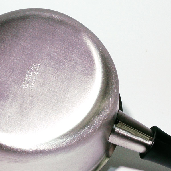 【IH対応】柳宗理　ステンレス・アルミ3層鋼片手鍋　18cm　つや消し　/　Sori　Yanagi