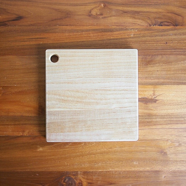 高安桐工芸　桐のまな板　正方形（S）