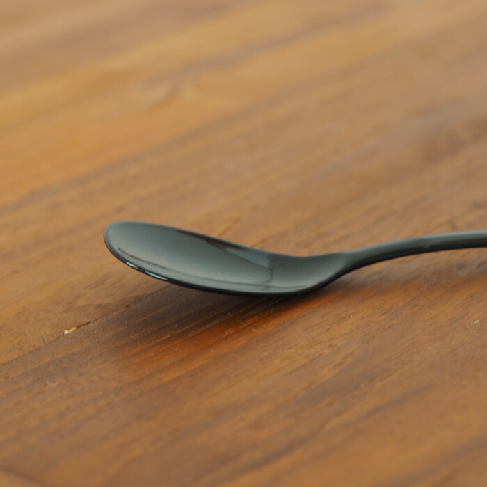 高桑金属　豆腐スプーン　TofuSpoon　kaku　kuro　