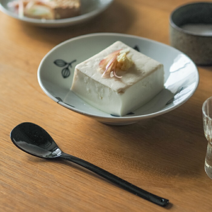 高桑金属　豆腐スプーン　TofuSpoon　kaku　kuro　