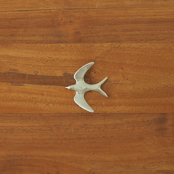 高桑金属　シンギングバード　スワロー　箸置き　シルバー　