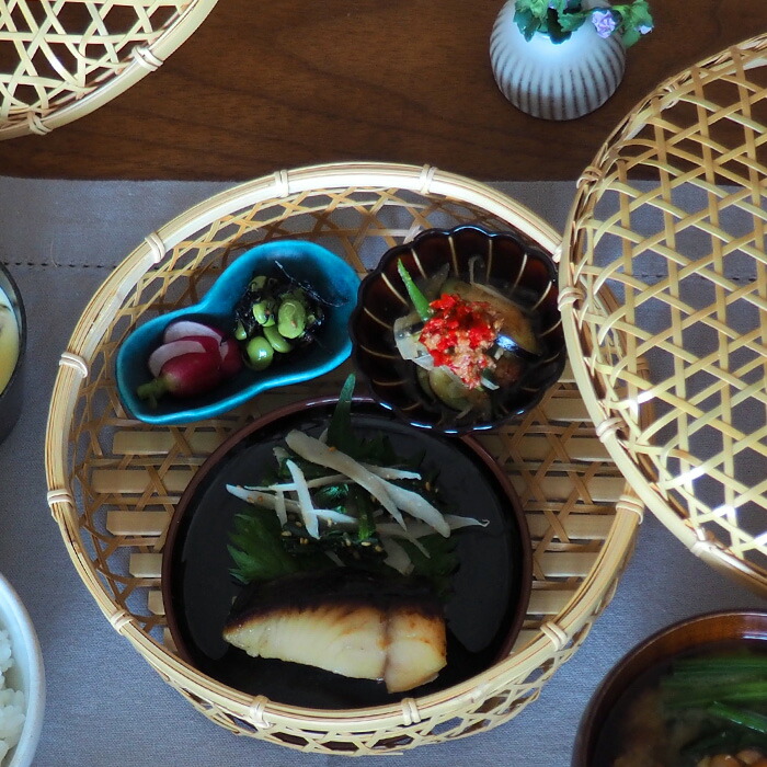 トウジキトンヤ　ぎやまん　高台珍味　漆　/　TOJIKI　TONYA