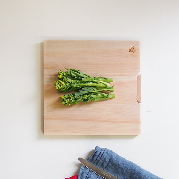 土佐龍　四万十ひのき　スタンド付きまな板　S　オリジナル焼印　/　TOSARYU