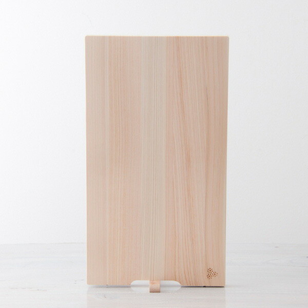 土佐龍　四万十ひのき　スタンド付きまな板　L　オリジナル焼印　/　TOSARYU