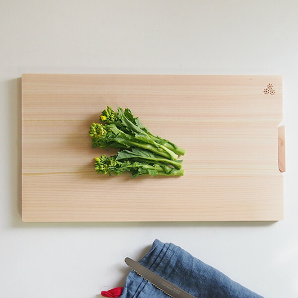 土佐龍　四万十ひのき　スタンド付きまな板　L　オリジナル焼印　/　TOSARYU