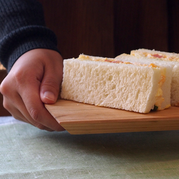 【プロキッチンオリジナル】木のトレイ　桜　24×15cm　/　PROKITCHEN