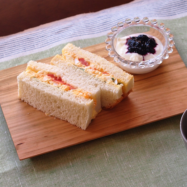 【プロキッチンオリジナル】木のトレイ　桜　24×15cm　/　PROKITCHEN