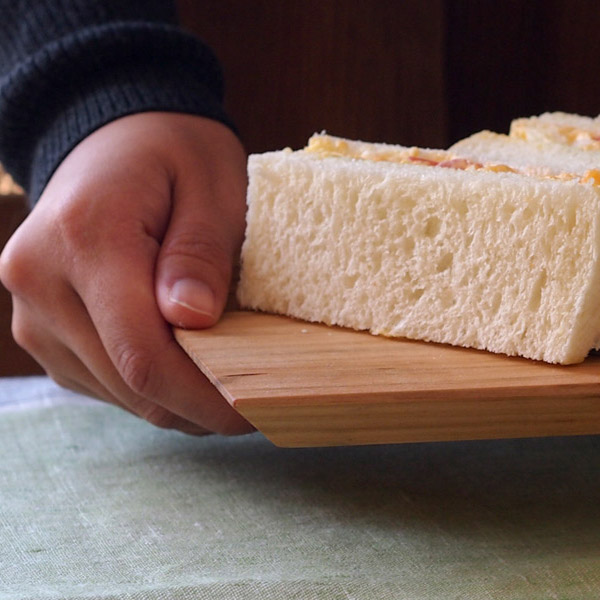 【プロキッチンオリジナル】木のカフェトレイ　桜　24×15cm　/　PROKITCHEN　