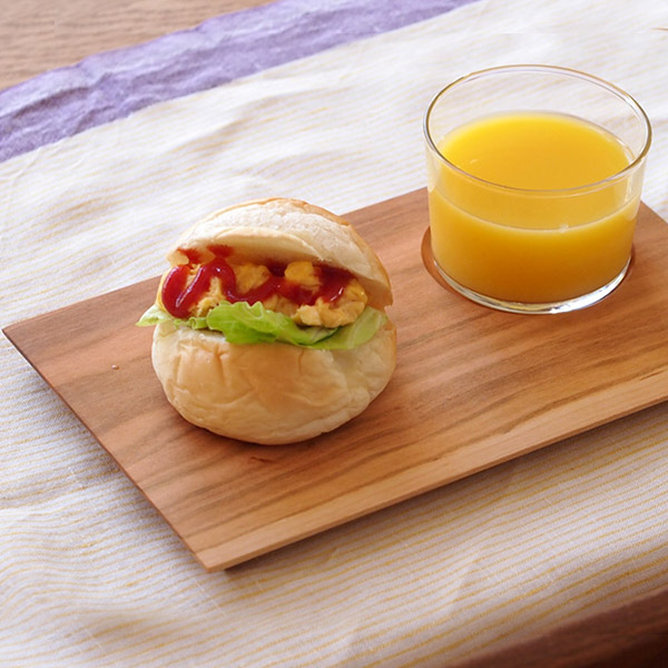 【プロキッチンオリジナル】木のカフェトレイ　桜　24×15cm　/　PROKITCHEN　