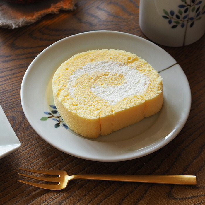 徳永遊心窯　染付　木立　5寸皿