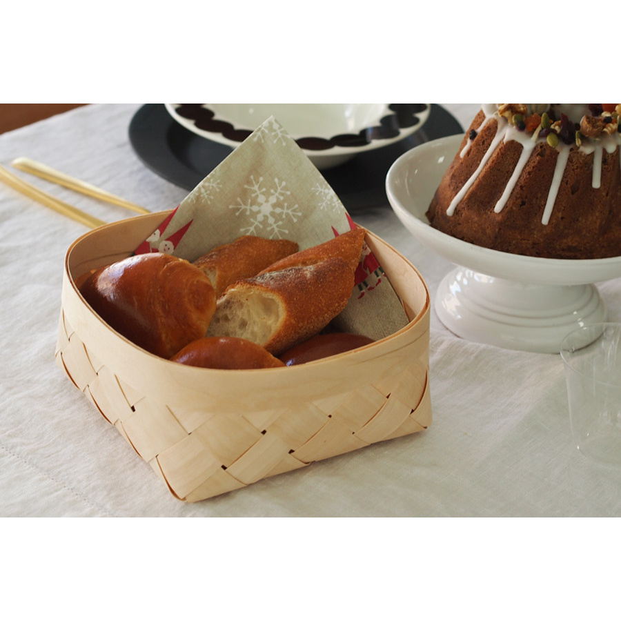 【取扱終了0212】ヴェルソデザイン VIILU ブレッドバスケット S / versoDESIGN　※
