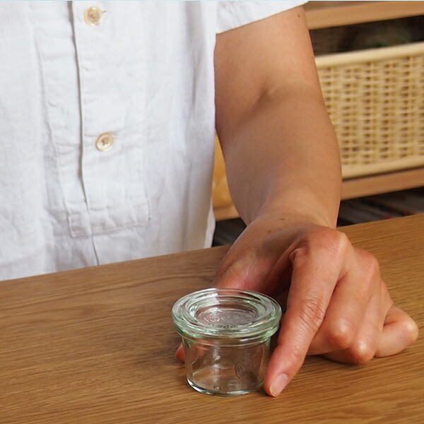 ウェック　モールドシェイプ　25ml　口径XSサイズ　/　WECK