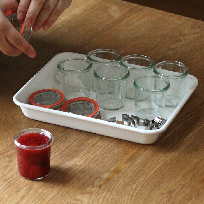 ■【12個セット】ウェック　モールドシェイプ　120ml　+　クリップ＆パッキン　S　/　WECK