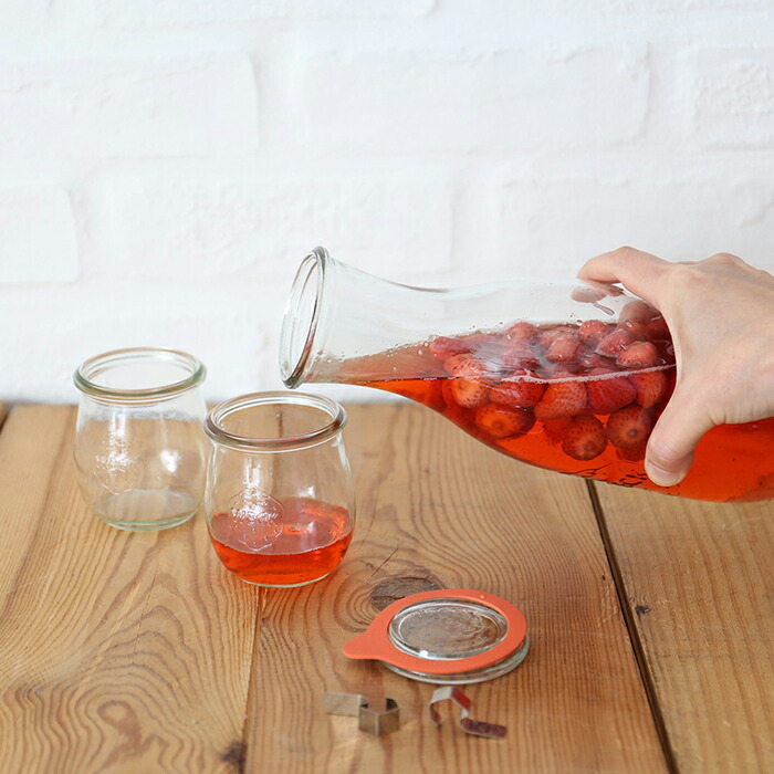 ウェック　チューリップシェイプ　200ml　口径Sサイズ　/　WECK