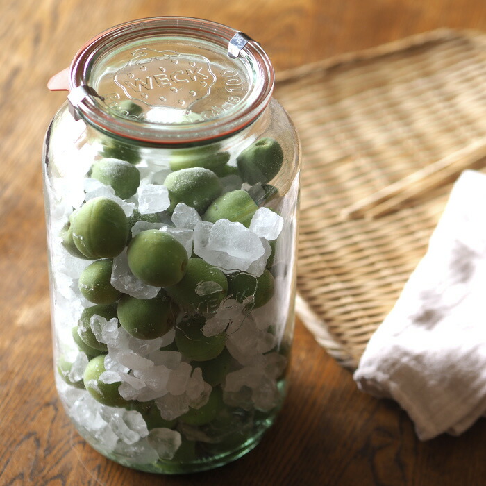 ウェック　ストレート　3250ml　口径Lサイズ　/　WECK