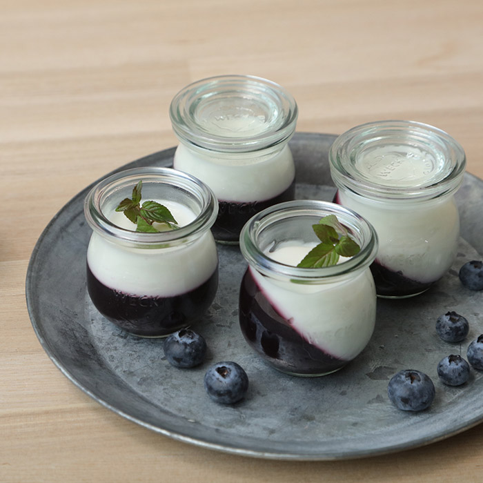 ウェック　ホームセット　（チューリップシェイプ　40ml　4個　/　ローズ）　/　WECK