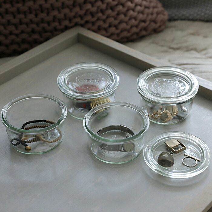 ウェック　ギフトボックス　（モールドシェイプ　140ml　4個セット）　/　WECK