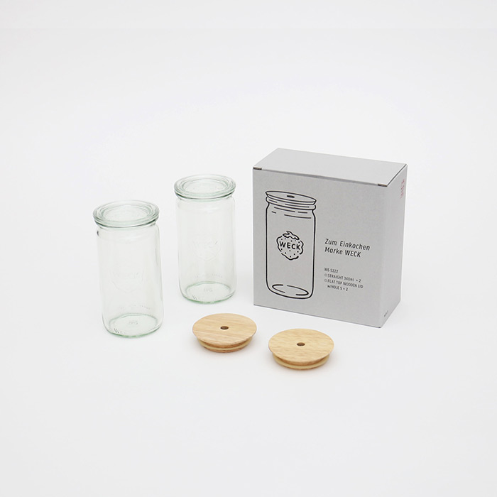 ウェック　ギフトボックス　（ドリンクボトルストレート　340mlセット）　/　WECK