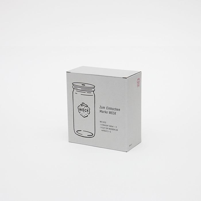 ウェック　ギフトボックス　（ドリンクボトルストレート　340mlセット）　/　WECK